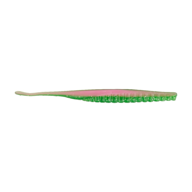 Berkley Berkley PowerBait Saltwater Bonga Stick Soft Bait Lures 5in 12 Pack Electric Chicken
