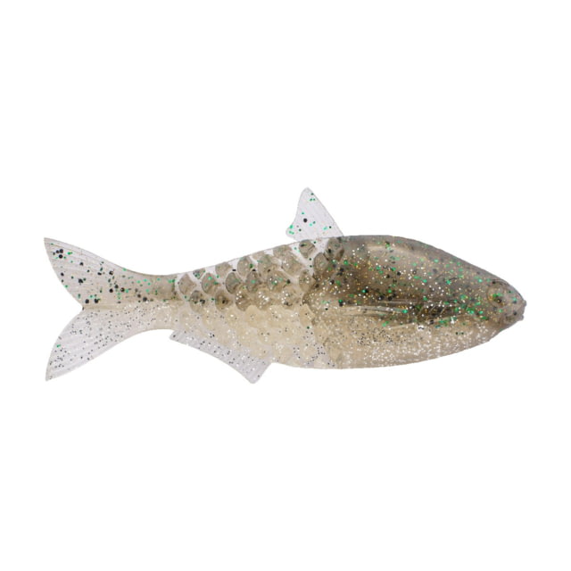 Berkley Berkley PowerBait Saltwater Gillydine Soft Bait Lures 5.3in 2 Pack Silver Flash 135