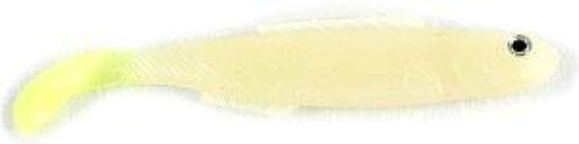Berkley Berkley PowerBait Saltwater Mullet Soft Bait 4in Glow/Chartreuse