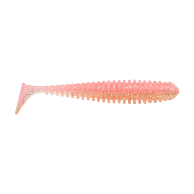 Berkley Berkley PowerBait Saltwater Power Swimmer Soft Bait Lures 3.3in 8 Pack Pink Flash