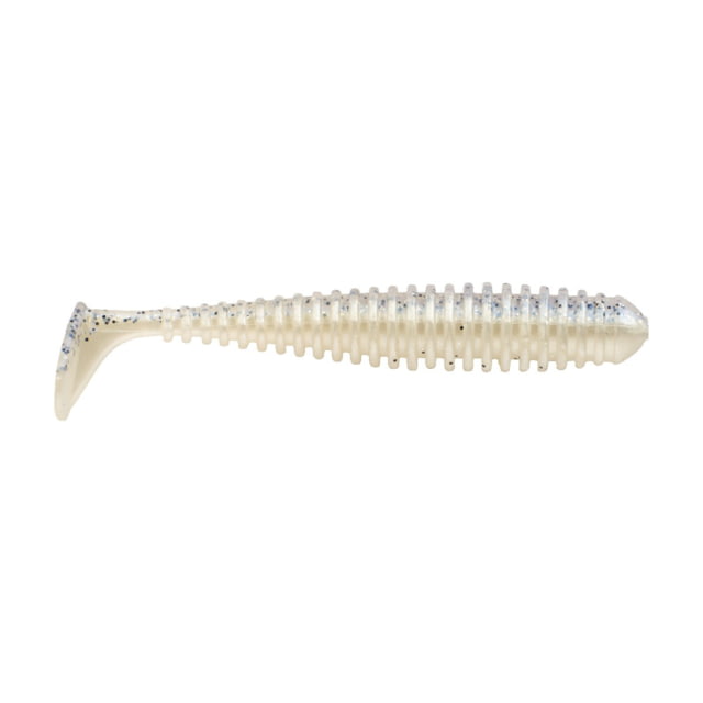 Berkley Berkley PowerBait Saltwater Power Swimmer Soft Bait Lures 4.3in 6 Pack Chrome Flash