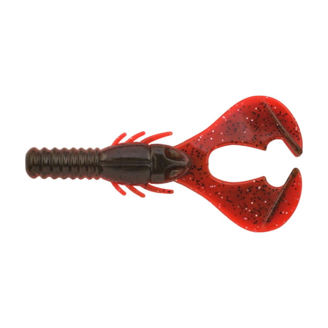 Berkley Berkley PowerBait Shape 108 Soft Bait 3.5in 8 Pack Hot Craw