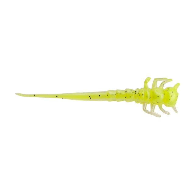 Berkley Berkley PowerBait Swordtail Soft Bait 14 Pack Chartreuse Shad