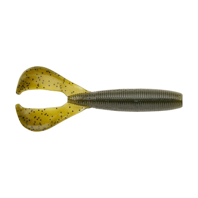 Berkley Berkley PowerBait The Boss Grub Soft Bait 4in 8 Pack Green Pumpkin