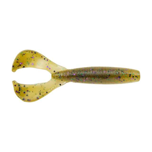 Berkley Berkley PowerBait The Boss Grub Soft Bait 4in 8 Pack Skeets Green Money