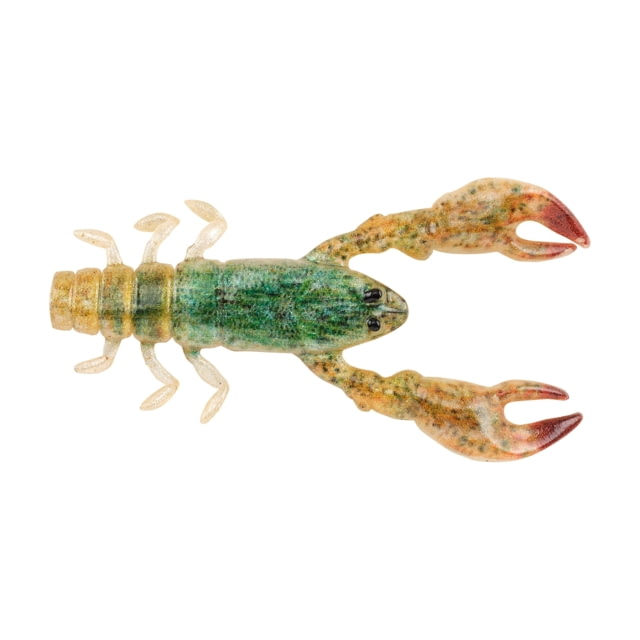 Berkley PowerBait The Champ Craw Soft Bait 2 1/2in / 6.5cm HD Green Craw