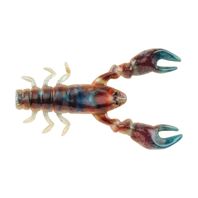 Berkley PowerBait The Champ Craw Soft Bait 2 1/2in / 6.5cm HD Rusty Craw