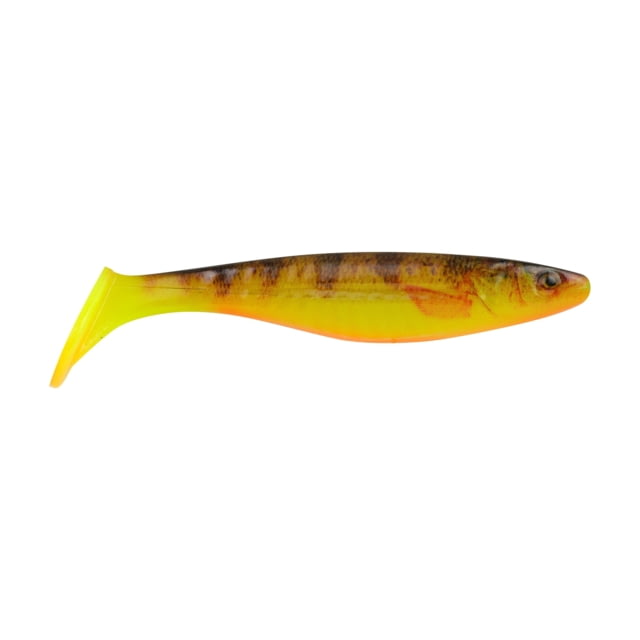 Berkley PowerBait The Champ Swimmer Soft Bait 4.6in / 11.5cm HD Fire Perch