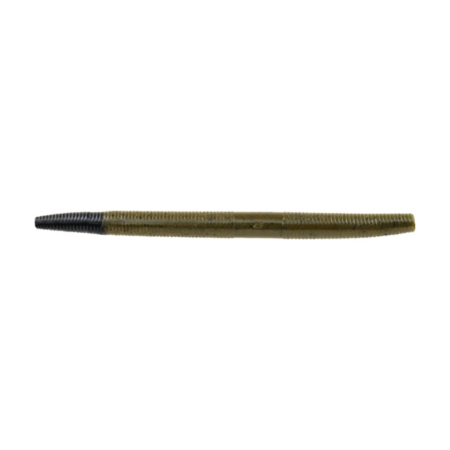 Berkley Berkley PowerBait The General Soft Bait 5.25in 8 Pack Green Pumpkin/Black