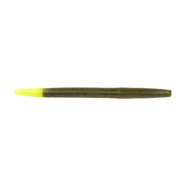 Berkley Berkley PowerBait The General Soft Bait 5.25in 8 Pack Green Pumpkin/Chartreuse