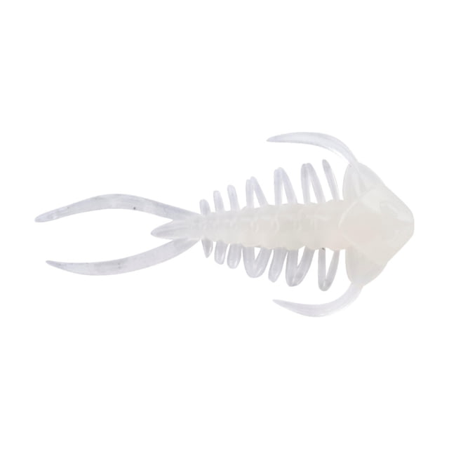 Berkley Berkley PowerBait Trilobite Soft Bait 6 Pack Glow White