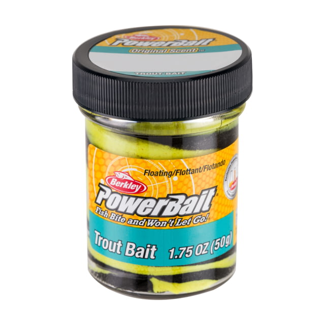 Berkley PowerBait Trout Bait Bumblebee Jar Moldable And Easy To Use