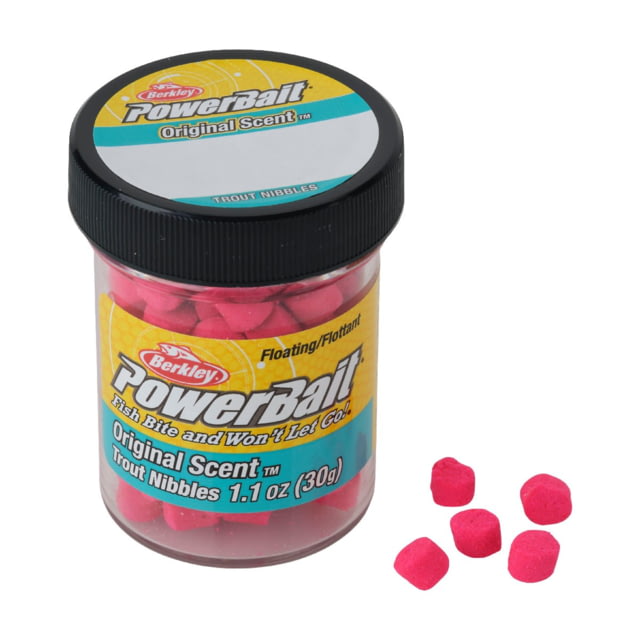 Berkley Berkley PowerBait Trout Nibbles Fluorescent Red