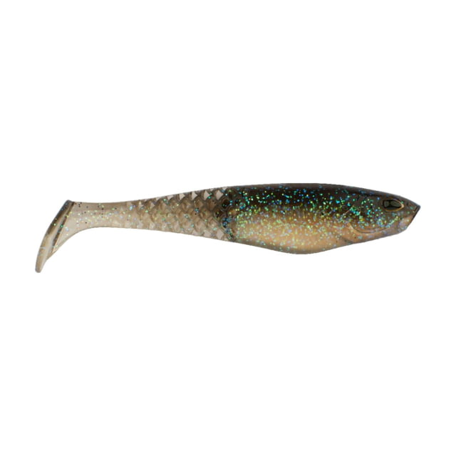 Berkley Berkley PowerBait Unrigged CullShad Soft Bait 5in 3 Pack Electric Shad