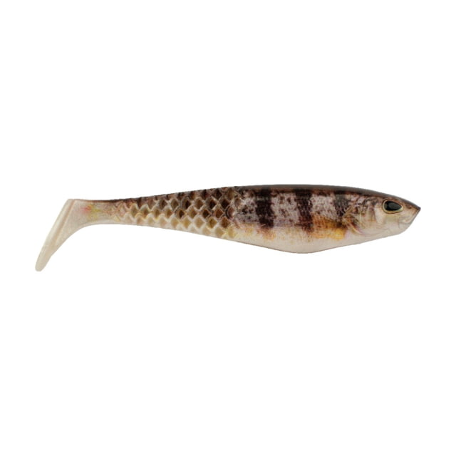 Berkley Berkley PowerBait Unrigged CullShad Soft Bait 5in 3 Pack HD Yellow Perch