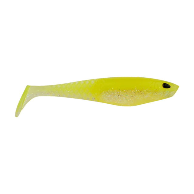 Berkley Berkley PowerBait Unrigged CullShad Soft Bait 5in 3 Pack Lime Ice