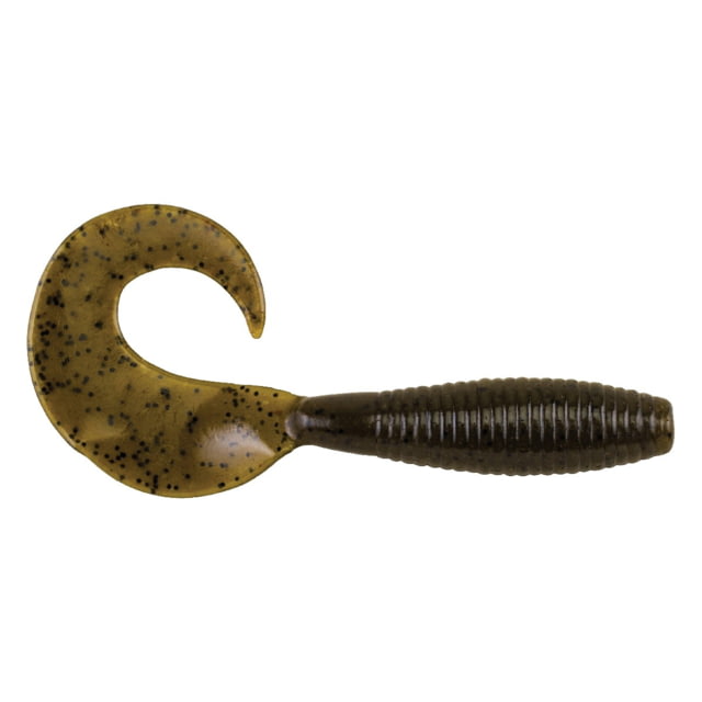 Berkley Berkley PowerBaits Power Grubs Grub 10 4in Green Pumpkin