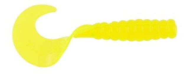 Berkley Berkley PowerBaits Power Grubs Grub 20 2in Chartreuse