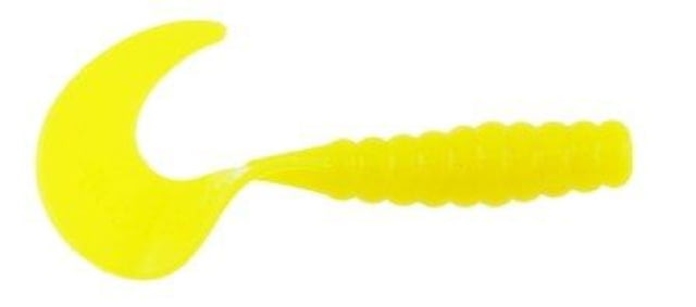Berkley Berkley PowerBaits Power Grubs Grub 20 2in Yellow