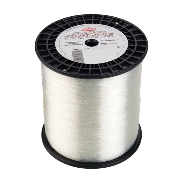 Berkley Berkley ProSpec Chrome Monofilament Line 0.021in/0.53mm 25lb/11.3kg 3000yd/2743m Clear 0.021 in/0.53 mm