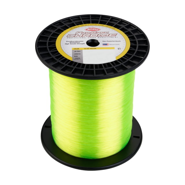 Berkley ProSpec Chrome Monofilament Line 0.023in/0.58mm 30lb/13.6kg 3000yd/2743m Hi-Vis Yellow