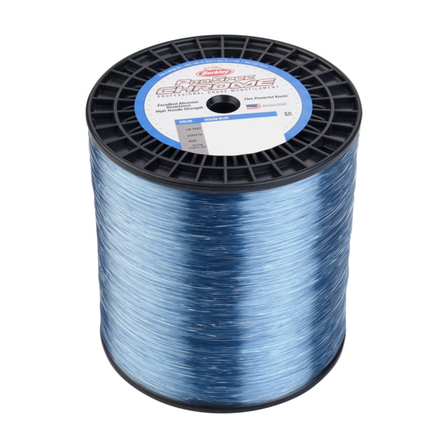 Berkley ProSpec Chrome Monofilament Line 0.026in/0.66mm 40lb/18.1kg 3000yd/2743m Ocean Blue