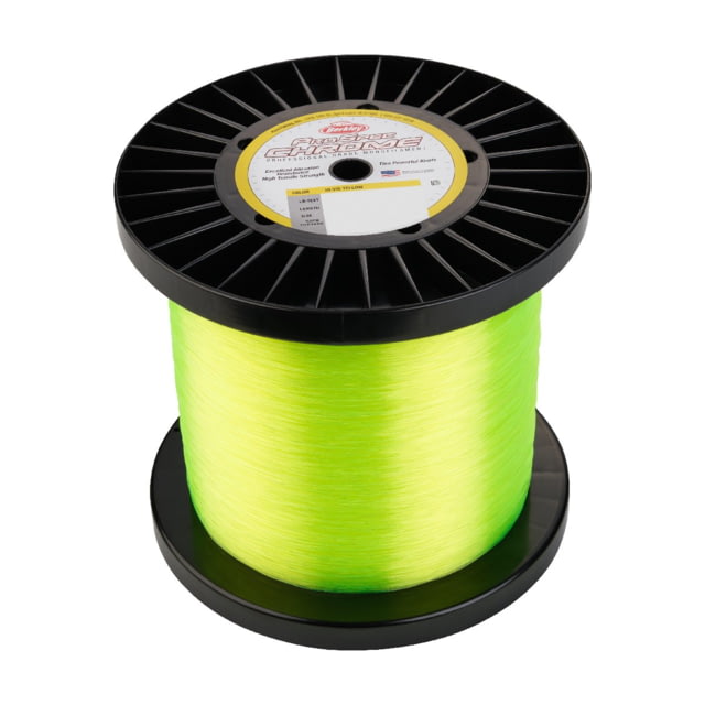 Berkley Berkley ProSpec Chrome Monofilament Line 0.040in/1.01mm 100lb/45.3kg 2850yd/2606m Hi-Vis Yellow 0.040 in/1.01 mm