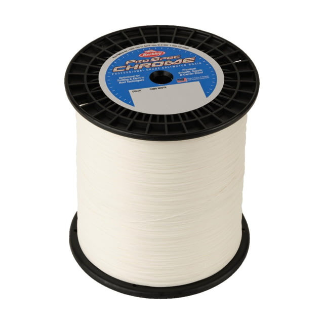 Berkley Berkley ProSpec Chrome Premium Braid Line 130lb 3000yd Cabo White 0.024 in/0.60 mm