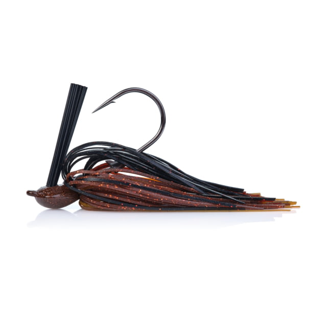 Berkley Skipping Jig 1/2 oz Hook Size 5/0 Black Brown Amber