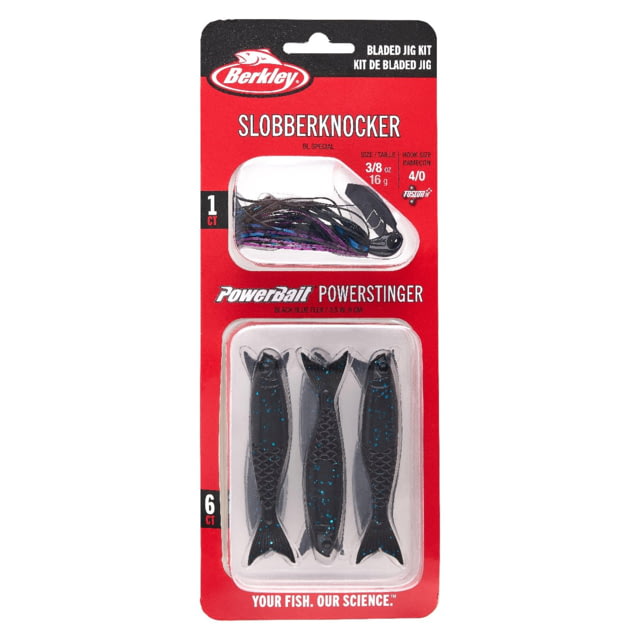 Berkley Berkley Slobberknocker And PowerStinger Kit 3/8oz 7 Pack BL Special
