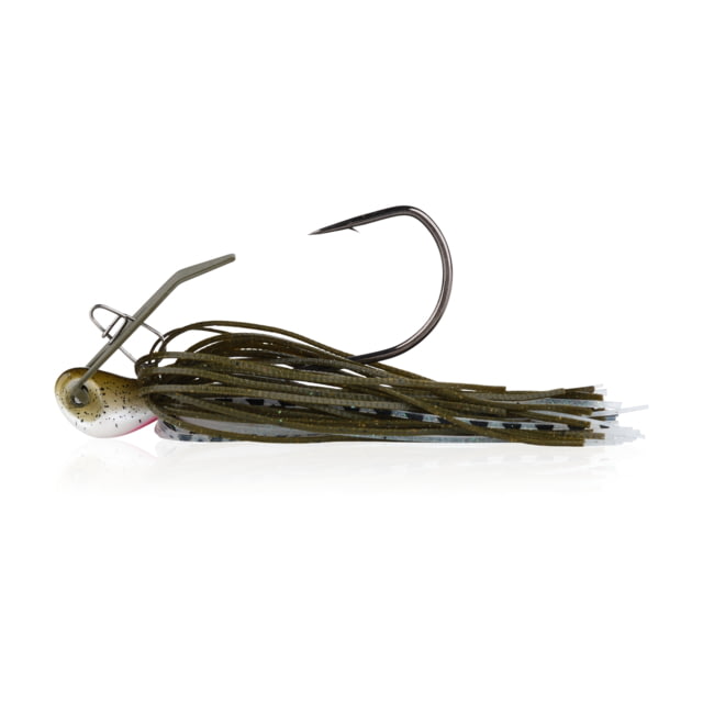 Berkley SlobberKnocker Jig 3/8 oz Hook Size 4/0 Green Pumpkin Shad
