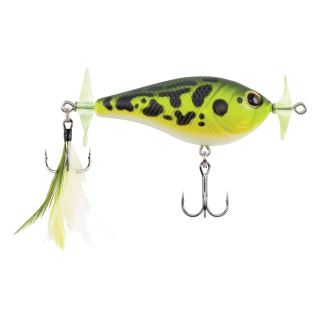 Berkley Spin Bomb Hard Bait Topwater 60 2/5 oz 60mm Topwater Hook Size 5 2 Hooks MF Frog
