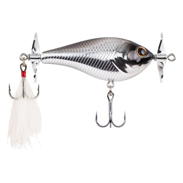 Berkley Spin Bomb Hard Bait Topwater Black Chrome 60