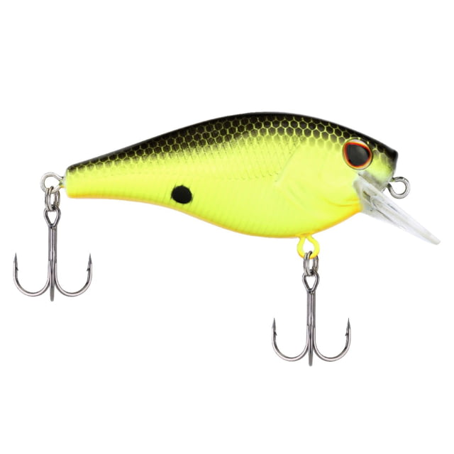 Berkley Berkley SquareBull Hard Bait Crankbait 3.5in Black Chartreuse 3.5
