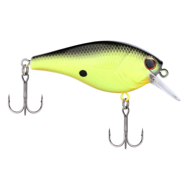 Berkley Berkley SquareBull Hard Bait Crankbait 3.5in Black Chartreuse 5.5
