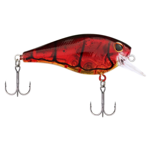 Berkley Berkley SquareBull Hard Bait Crankbait 3.5in Ghost Red Craw 3.5