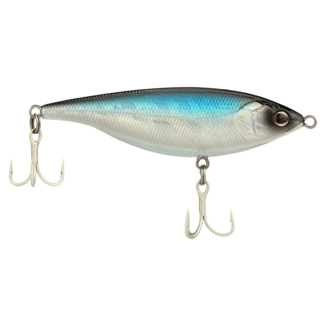 Berkley Stick Shadd Saltwater Hard Bait Twitchbait Saltwater 90 1/2 oz 90mm Less than 1ft / Less than 0.3m Hook Size 4 2 Hooks Blue Bullet