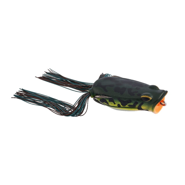 Berkley Berkley Swamp Lord Popping Hollow Body Frog Soft Bait Lures Burnt Bone