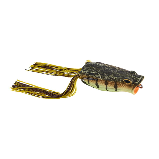Berkley Berkley Swamp Lord Popping Hollow Body Frog Soft Bait Lures Chartreuse Perch