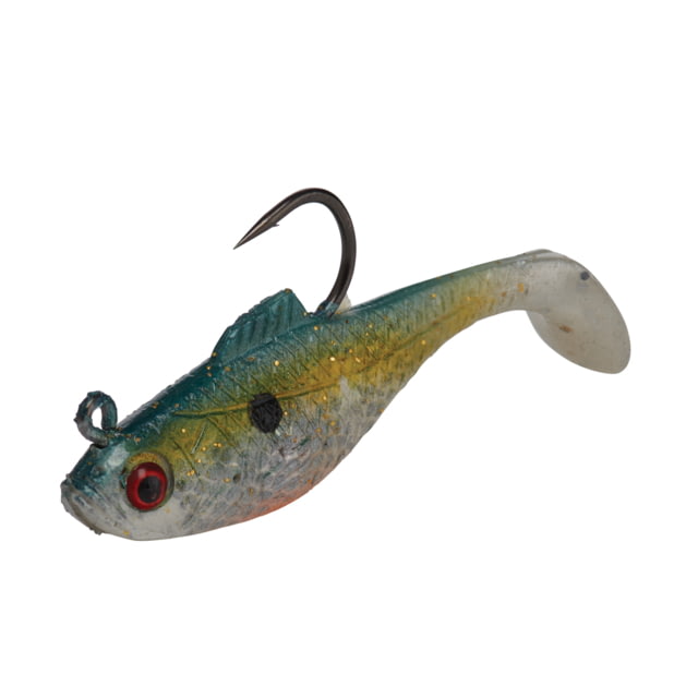 Berkley Swim Shad Swimbaits 5 2in Shiner Chartreuse