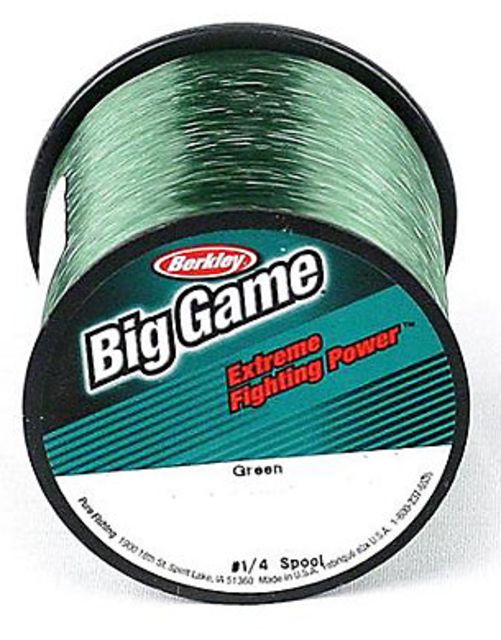Berkley Trilene Big Game 1/4 lb Spool 20 lb 650 Yards Green 176143