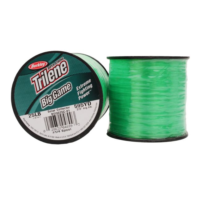 Berkley Trilene Big Game 1/4 lb Spool 25 lb 595 Yards Solar Collector 176150