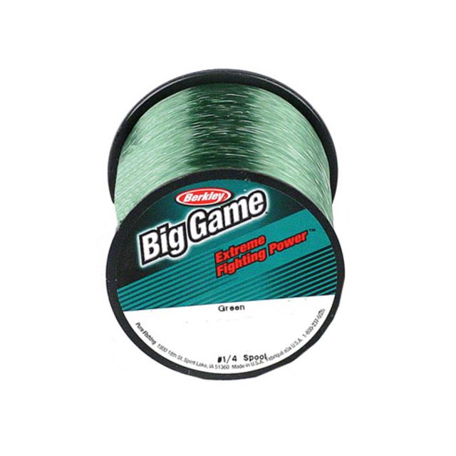 Berkley Trilene Big Game 1/4 lb Spool 50 lb 275 Yards Green 176147