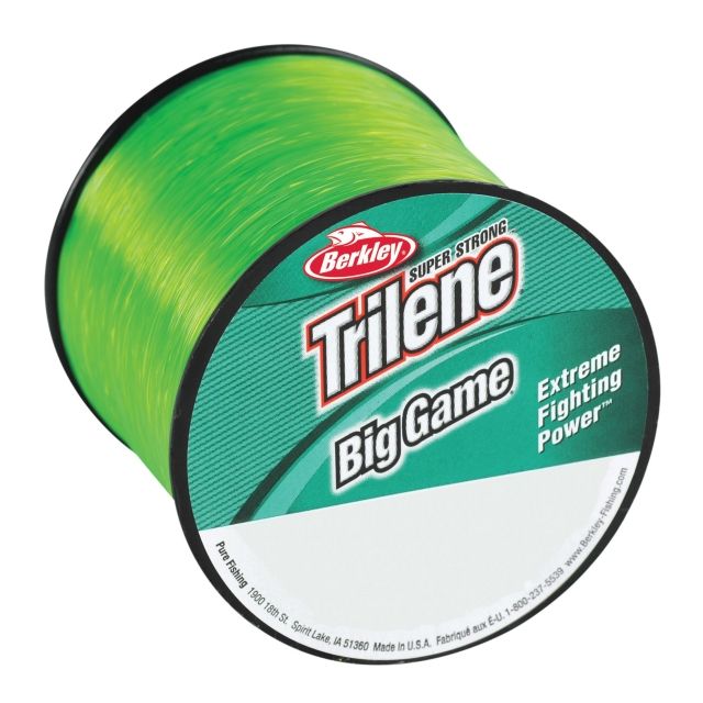 Berkley Trilene Big Game 1/4 lb Spool 50 lb 275 Yards Solar 4 Pack 176183