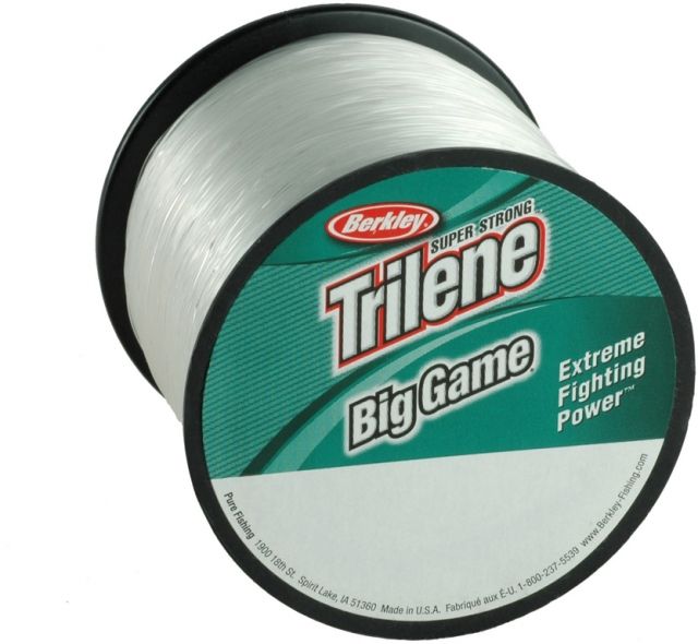 Berkley Trilene Big Game 1/4 lb Spool 80 lbs 2100 Yards Clear 175860