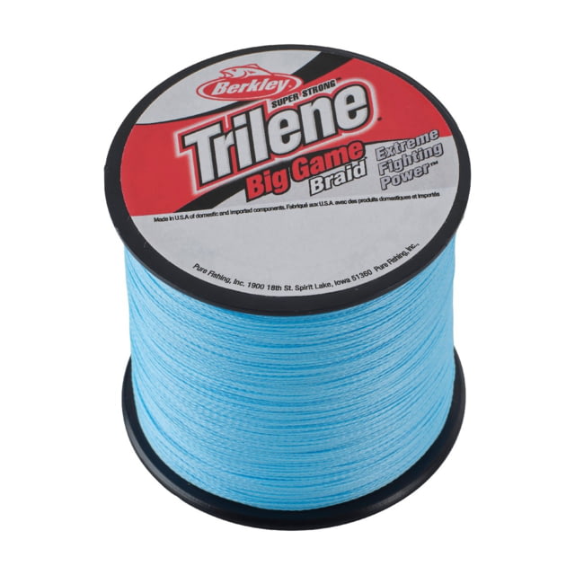 Berkley Berkley Trilene Big Game Braid Line 65lb Ocean Blue 0.015 in/0.38 mm