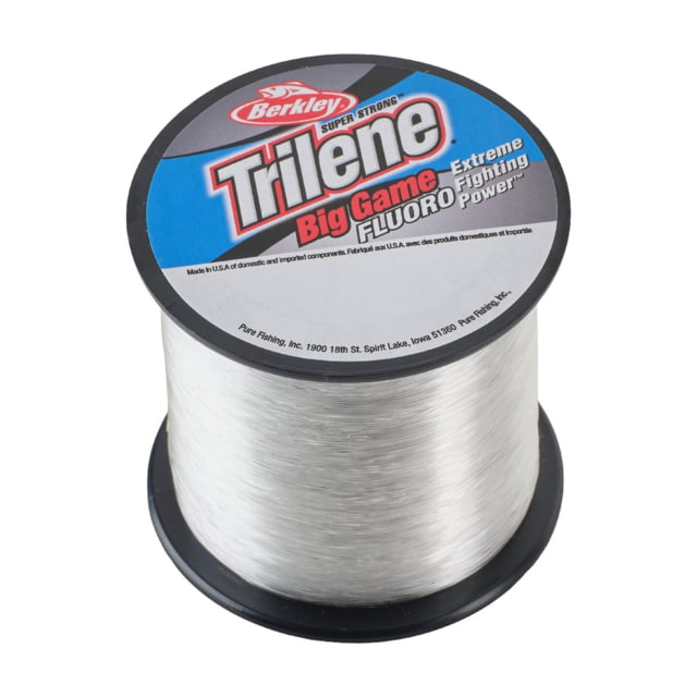 Berkley Berkley Trilene Big Game Fluorocarbon Line 6lb Clear 0.006 in/0.14 mm