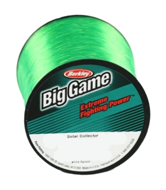 Berkley Trilene Big Game Mono 10lb 1500yd Quarter Spool Solar Collector