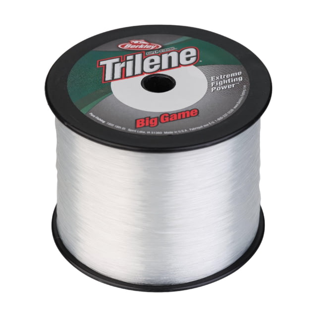 Berkley Berkley Trilene Big Game Monofilament Bulk Spool 80lb 700yd Clear 0.035 in/0.88 mm