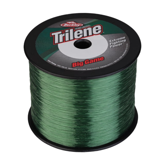 Berkley Berkley Trilene Big Game Monofilament Bulk Spool 80lb 700yd Green 0.035 in/0.88 mm